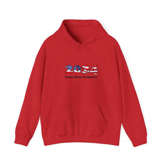 USA 2924 Hooded Sweatshirt, US Elections Apparel, Clothing and Accessories for Patriots