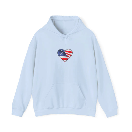 I Love USA Hoodie, Clothing And Accessories for Patriots